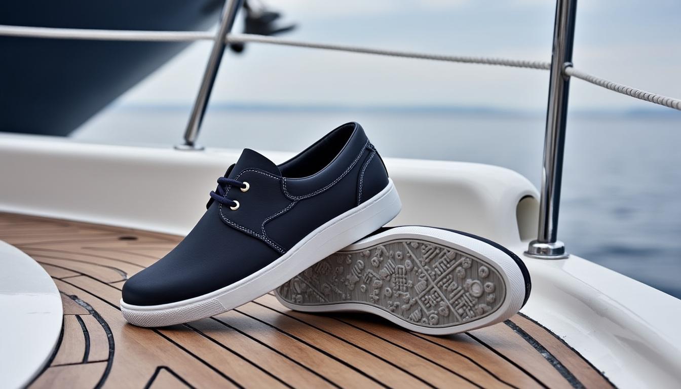 découvrez nos chaussures bateau antidérapantes, alliant confort et sécurité pour vos sorties en mer. profitez d'une adhérence optimale et d'un style élégant pour naviguer en toute sérénité.
