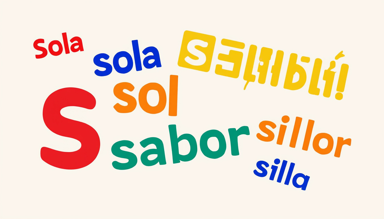 découvrez une liste complète de mots espagnols commençant par s, adaptée à tous les niveaux. améliorez votre vocabulaire avec des exemples et astuces pour mieux apprendre l’espagnol !