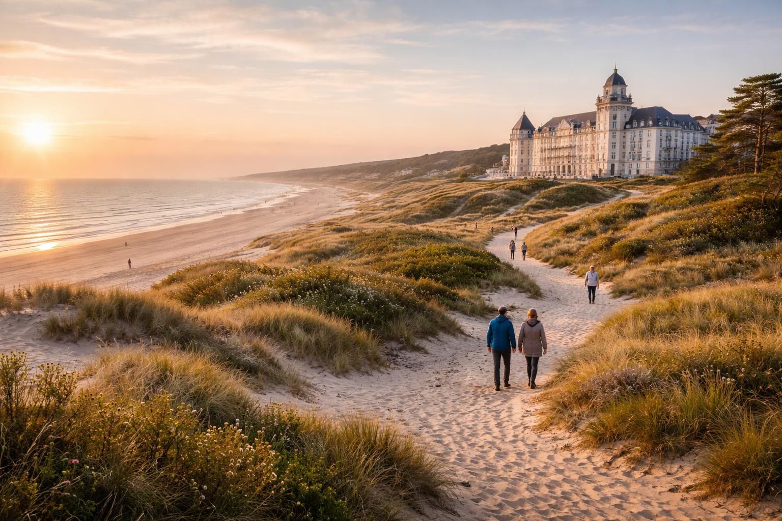découvrez les paysages époustouflants du royal picardy au touquet, entre nature préservée et charme authentique pour un séjour inoubliable.