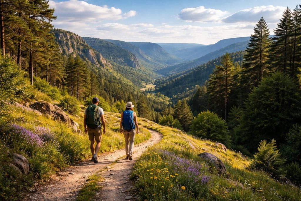 découvrez les plus belles randonnées en lozère, un véritable paradis naturel pour les amateurs de liberté et d'aventure en plein cœur de paysages époustouflants.