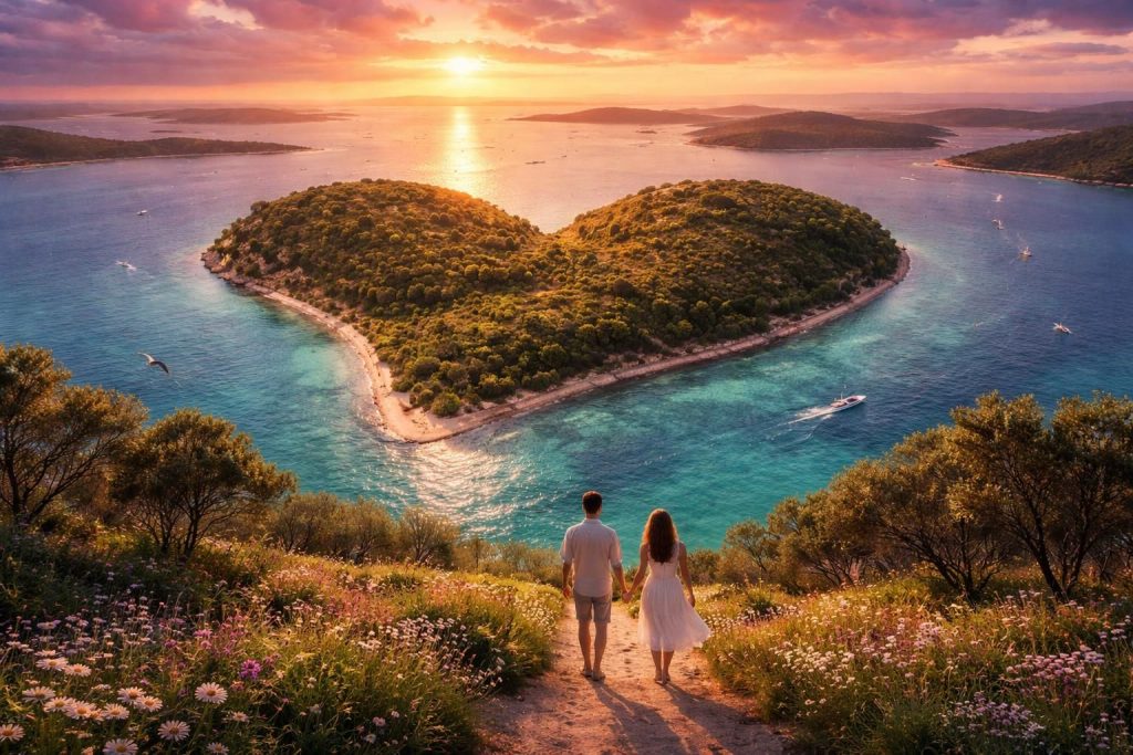 découvrez comment galesnjak est devenu un symbole emblématique de l'amour éternel grâce à sa forme unique en cœur et son histoire fascinante.