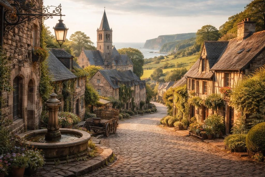 découvrez les plus beaux villages du cotentin et plongez dans leurs histoires captivantes lors d'un voyage authentique au cœur de cette région charmante.