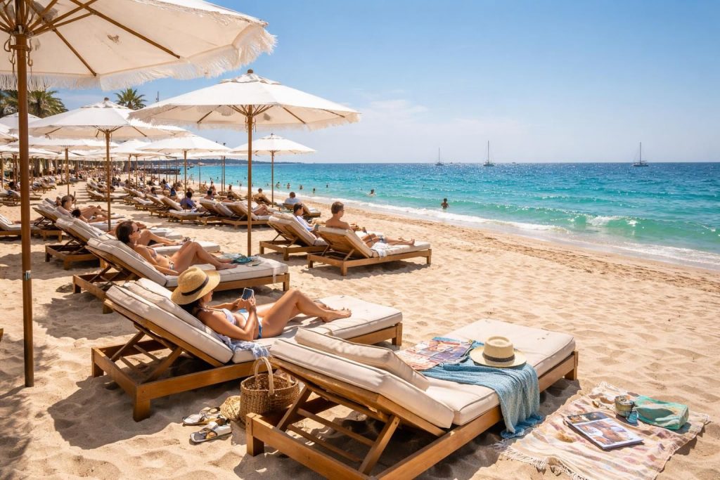 découvrez les tarifs des transats sur la plage de pampelonne et les informations essentielles à connaître avant de réserver pour profiter au mieux de votre journée en bord de mer.